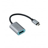 Adapteris DisplayPort-USB C (L-K) 4K Ultra HD (60Hz) Thunderbolt 3 